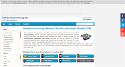Desktop Screenshot of handyohnevertrag.net